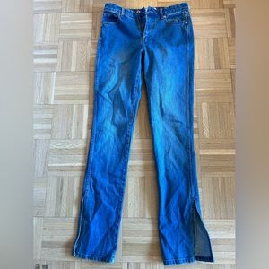 Something Navy size 6 bootcut blue jeans